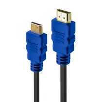 Cabo HDMI p/ Mini HDMI 1.8M Microfins|