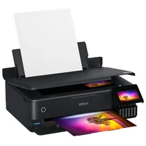 Impressora Fotográfica Epson Ecotank L8180 - Multifuncional - 3 Em 1 - 220V - Preto