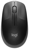 Mouse Logitech Wireless M190 910-005902 Cinza