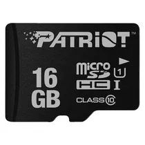 Cartao Microsd 16GB Patriot LX Series PSF16GMDC10