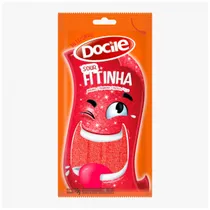 Bala de Gelatina Docile Fitinha Morango Cítrico 70G