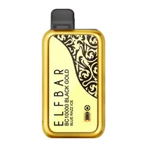 Vaper Descartável Elfbar BC 10000 Gold Blue Razz Ice