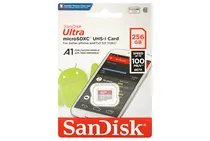 Sandisk Micro SD Ultra 2566B C10 100MB/s SDSQUAR-256G-GN6TA