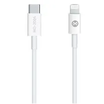 Cabo Mox MO-1004 USB-C A Lightning 1METRO - White