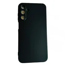 Capa de Silicone para Samsung A16 - Preta