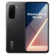 Celular Xiaomi Poco M7 4G 256GB / 8GB Ram / Dual Sim / Tela 6.9"/ 50MP - Black (Global)