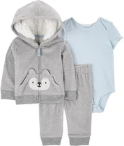 Conjunto Carter's 1R736410 Masculino (3 Peças)