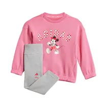 Conjunto Infantil Adidas JF3627 Disney Minnie Mouse Femenino
