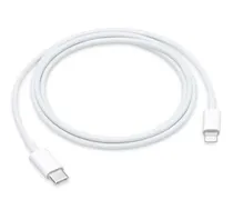 Cabo Apple MUQ93ZE/A USB-C Lightning 1 Metro - Branco (Original)