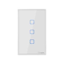 Interruptor Sonoff T2US3C Smart de Pared - Blanco c/3 Botones