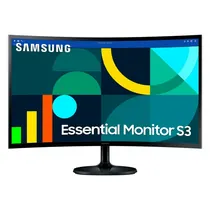 Mon 24 Samsung LS24D366GANXZA S3 FHD/Curvo/100HZ Preto