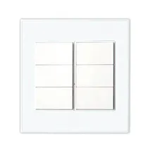 Zigbee Homie Esp Push 6 Int. HSS06FR White