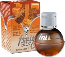 Gel Beijável Intt Fruit Sexy Dolce de Leite com Brownie 40ML