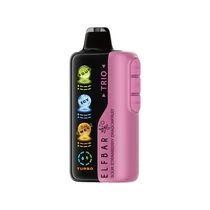 Vaper Descartável Elfbar Trio Sour Strawberry Dragonfruit
