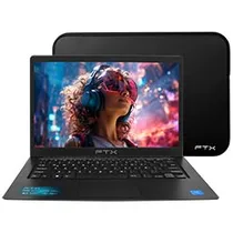 Notebook FTX N14-C256ES Intel Celeron N4020 Tela HD 14" / 4GB de Ram / 256GB SSD / WIN11HOME - Preto (Espanhol)