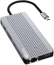 Adaptador 4LIFE Hub Tipo-C 12IN1 + SSD Case - FL121SSDPRO