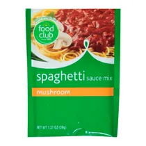 Tempero Food Club Spaghetti Sauce Mix Mushrooms 39G