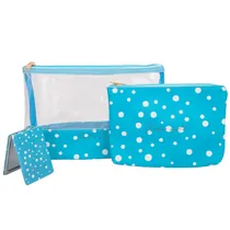 Neceser Bolsa de Maquiagem e Cosméticos Jogo 3Pç