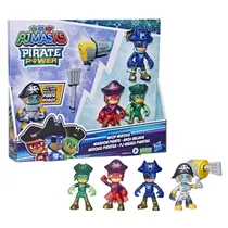 Set de 4 Figuras PJ Masks Héroes Piratas