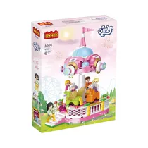 Juguete de Construcción Cogo Girls Merry-Go-Round 4566 430 Piezas