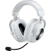 Headset Gamer Logitech Pro X 2 Lightspeed 981-001268 Wireless – Branco