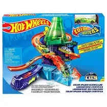 Mattel Vehiculos Hot Wheels City Color Shifters Laboratorio Científico Plastico 4+ Años Multicolor