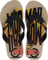 Chinelo Infantil MormaII 12193 BL080 - Masculino (Bege)