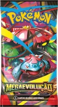 Cartas Pokémon Mega Evolução Art.4 - 10-10057-107 (6 Cartas)