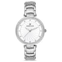 Relogio Analogico Feminino Daniel Klein DK.1.12692-1 Premium Ladies / Pulseira de Aco Inoxidavel - Prata