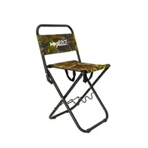 Maxgo Silla Plegable Con Soporte p/Vara Cadeira 6-Cam-M Marron