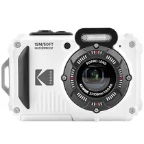 Câmera Fotográfica Kodak Pixpro WPZ2 16MP Full HD de 2.7" com Wi-Fi - Branco