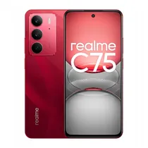 Smarphone Realme C75 RMX3941 256GB 8GB Ram DS NFC - Ruby Red