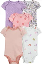 Body Carter's 1R885510 - Feminino (5 Unidades)