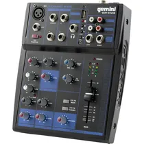 Gemini Mezcladora GEM-05USB 5 Channel Bluetooth
