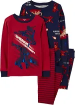Pijama Carter's 3R496310 Ninja - Masculino (4 Peças)