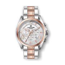 Relogio Analogico Masculino Daniel Klein Exclusive DK.1.12454-6 - Rosa Ouro e Prata