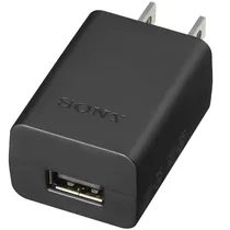 Adaptador de Tomada USB Sony AC-UUD12 p/Camera 1SAIDA(Pino Reto)Preto