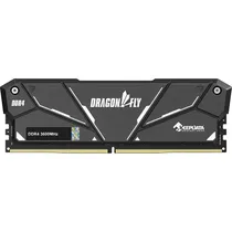 Memória Ram DDR4 Keepdata 3600 MHZ 8 GB Dragonfly - Preto (KDH36C18B/8G)