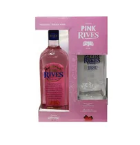 Rives Gin Pink c/Vaso 750ML