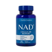 Vitamina Earth's Creation Nad + Cellular Repair 60 Cápsulas