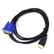 Cabo HDMI A VGA 1.5 Metros - Black