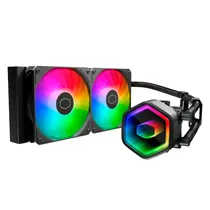 Water Cooler para Processador Cooler Master Masterliquid 240 Core II MLW-D24M-A18PA-R1 Argb - Preto