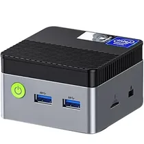 Mini PC GMK Tec Nucbox G5 Intel 12ª Generación Alder Lake N97 12 GB de Ram/256GB M.2 SSD RJ45/W11 Pro