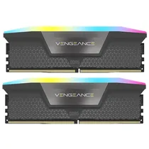 Memoria Ram Corsair Vengeance RGB DDR5 64GB (2X32GB) 5200MHZ - Preto (CMH64GX5M2B5200Z40K)