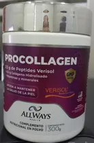 All Ways Medical Vitamina Procollagen 300G Sabor A Frutas Negras Plastico Lila