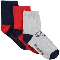Meias Infantil Orchestra Agakgc-RGM Cars Masculina (3 Pares)