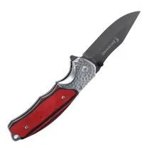 Tatico Canivete Browning NF6827 de 22CM - Vermelho/Cinza