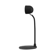 Lampara LED de Mesa Con Cargador Inalambrico Y Speaker L4 532-6 5W Negro
