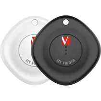 Chaveiro Localizador Verbatim MY Finder 32131 Bluetooth - Preto/Branco 2 Peças