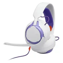 Headset Gamer JBL Quantum 250 Mini Jack 3.5MM - Branco e Roxo
